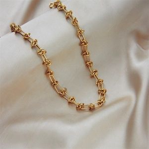 Zara Knot Link Chain Eternal Linked Designers Chain